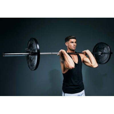 Gorilla Sports Záťažový kotúč, gumový, 10 kg