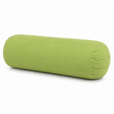 Bolster na jogu valec, zelený, 60 × 20 cm