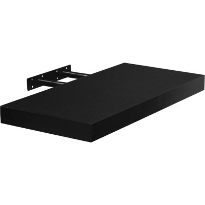 Nástěnná police STILISTA VOLATO - černá 50 cm
