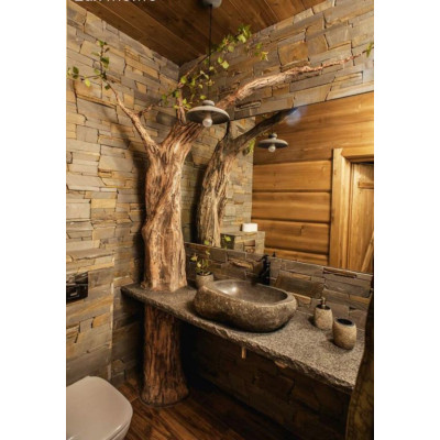 Umývadlo z prírodného riečneho kameňa The Lavabo Cut