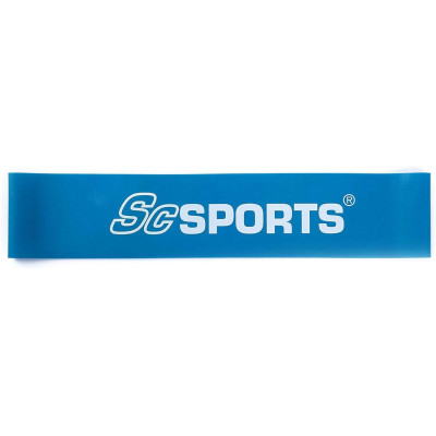 ScSPORTS odporová guma, odpor 15,8 kg, modrá