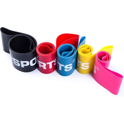 ScSPORTS odporová guma, odpor 15,8 kg, modrá