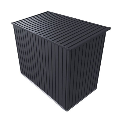 Kovový záhradný domček s posuvnými dverami 218 x 132 x 174 c