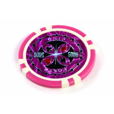 Kusový žetón design Ultimate hodnota 5000 - 50 ks