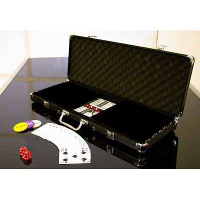 Hliníkový kufor na 500 ks žetónov s príslušenstvom