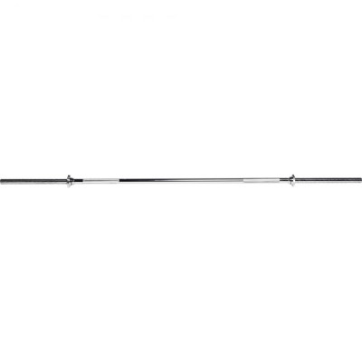 Gorilla Sports Tyč s hviezdicovým zámkom, chróm, 200 cm