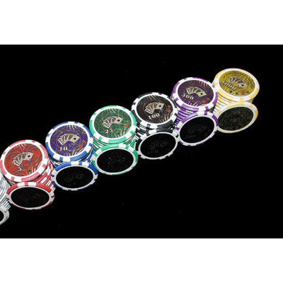 Poker set 600 ks žetónov OCEAN s príslušenstvom
