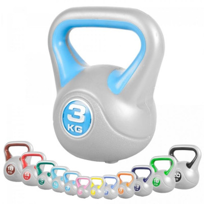 Gorilla Sports Stojan s kettlebellmi, 113 kg