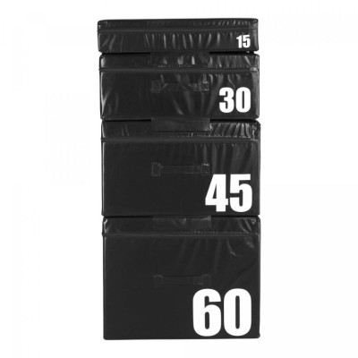 Gorilla Sports Jump Box čierny, 45 cm
