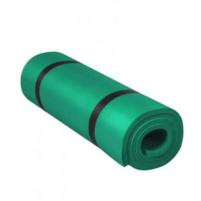 Gorilla Sports Podložka na jogu, 190 x 60 cm, zelená