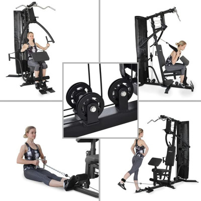 PHYSIONICS posilňovací stanica zo závažím, 135 kg