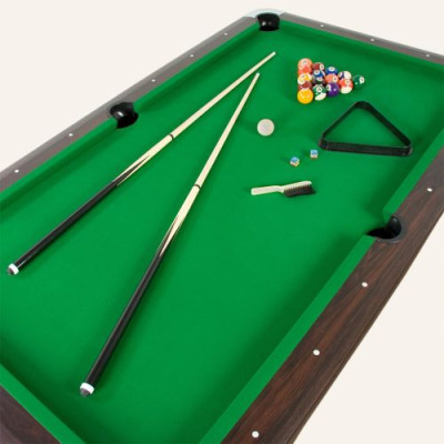 GamesPlanet® biliardový stôl PREMIUM, zelený, 8 ft