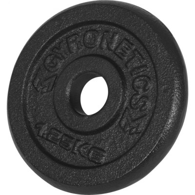Gorilla Sports sada liatinových činiek, 25mm, 20kg
