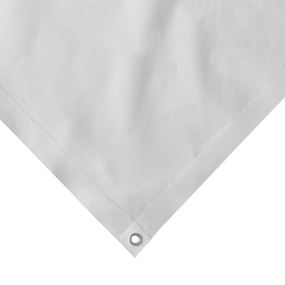 JAGO Plachta 650 g/m², hliníkové oká, biela, 3 x 5 m