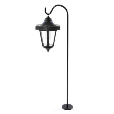 Záhradný solárny LED lampáš