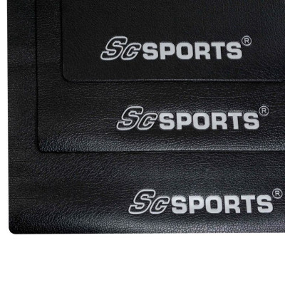 SC SPORTS Ochranná podložka pod fitness stroje 160x80,čierna