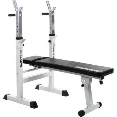 ScSPORTS Skladacia posilňovacia lavica 110x25 cm,dip stanica