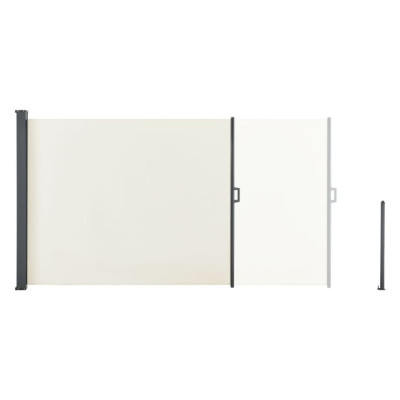 Bočná markíza 500 x 180 cm pre terasu a balkón, béžová