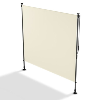 Zvislá markíza na balkón 200x228-316 cm, UV ochrana, béžová