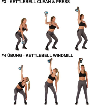 Kettlebell činka MOVIT - 14 kg
