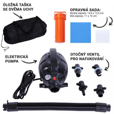 Gorilla Sports Nafukovacia žinenka AirTrack 500 x 100 x 10