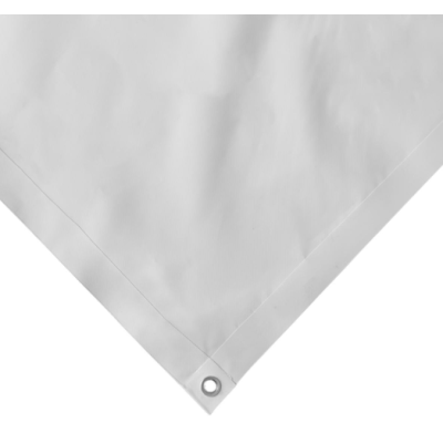 JAGO Plachta 650 g/m², hliníková oka, bílá, 4 x 8 m