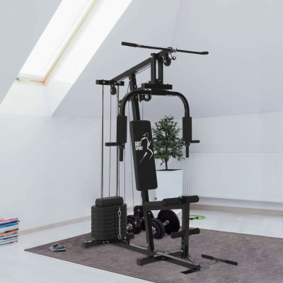 Multifunkčná posilňovacia veža, závažia 40,3 kg