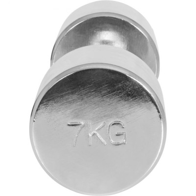 Gorilla Sports Pochrómované jednoručné činky, 2 x 7 kg