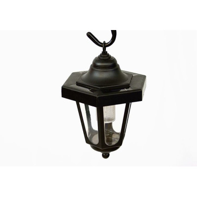 Záhradný solárny LED lampáš