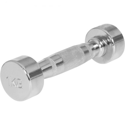 Gorilla Sports Pochrómované jednoručné činky, 2 x 1 kg