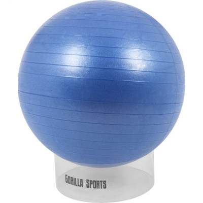 Gorilla Sports Stojan na gymnastickú loptu, priehľadný