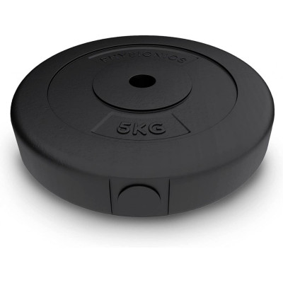 Physionics sada záťažových dosiek 2 x 5 kg, 31 mm