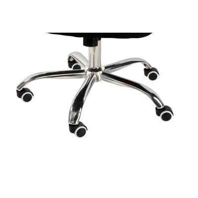 Kancelárska stolička čierna, ergonomická, sieťovaná, nastavi