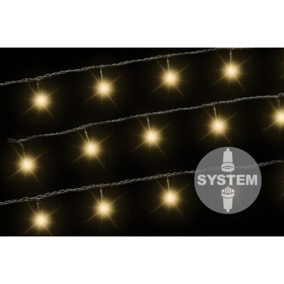 NEXOS diLED svetelná reťaz 100 LED, teplá biela