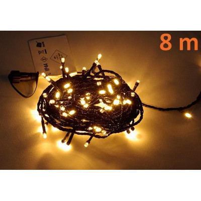 NEXOS diLED svetelná reťaz 100 LED, teplá biela