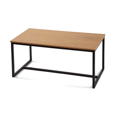 Konferenčný stolík 90x47x40 cm, drevo/kov