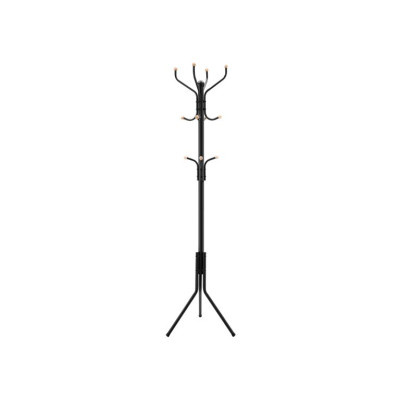 SONGMICS kovový vešiak 182 cm, čierny