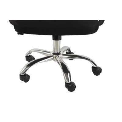 Ergonomická kancelárska stolička čierna, sieťovina