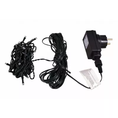 NEXOS Vianočná reťaz 4 m, 40 LED, farebná, zelený kábel