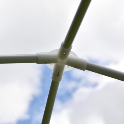 Záhradný párty stan - biely 3 x 3 m + 2 bočné steny Záhradný párty stan - biely 3 x 3 m + 2 bočné steny