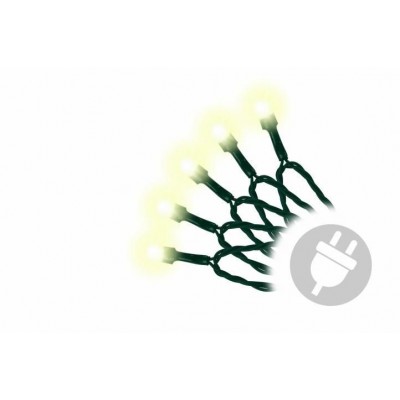 Vianočné LED osvetlenie - 20 m, 200 MAXI LED, teple biele