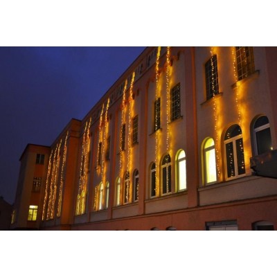 GARTH Vianočná reťaz 10 m, 100 LED diód, teplá biela