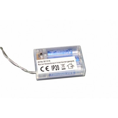 Vianočná dekorácia - Svetelná hviezda - 20 LED, 35 cm