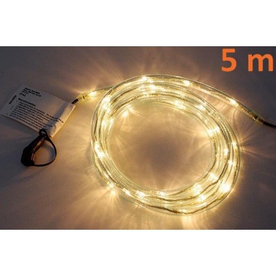 NEXOS diLED svetelný kábel 60 LED, teplá biela