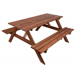 Záhradný drevený set PIKNIK FSC