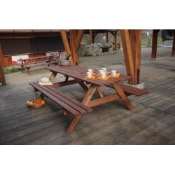 Dřevěný PIKNIK set - 180CM