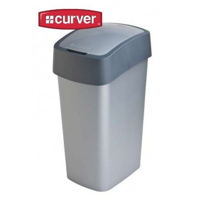 Odpadkový koš FLIPBIN 45 l - šedý CURVER
