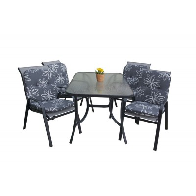 Záhradné kovové kreslo