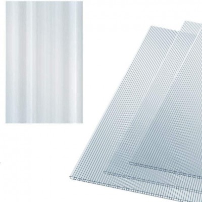 JAGO polykarbonátové skleníkové dosky, transparentné, 15 ks