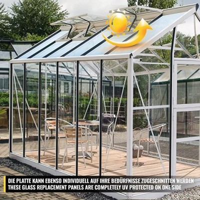 JAGO polykarbonátové skleníkové dosky, transparentné, 15 ks